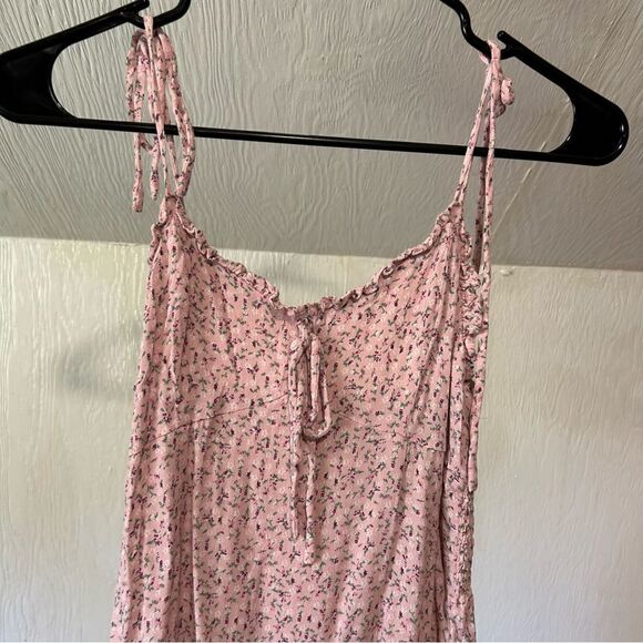 Revolve Urban Outfitters Dress Forum Sweetheart Tie-Shoulder Mini Dress - Picture 8 of 11